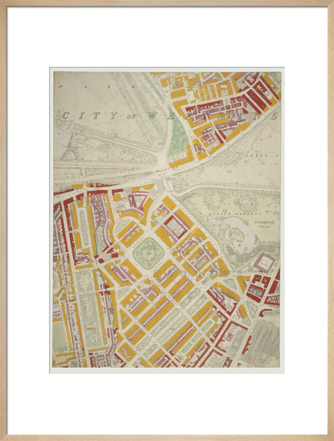 Descriptive map of London Poverty Section 33 1889