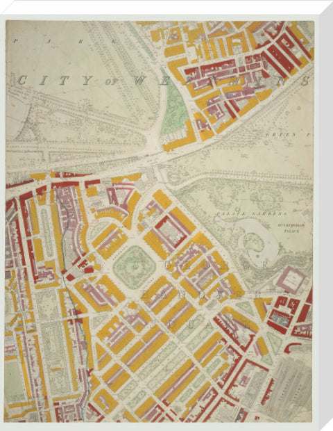 Descriptive map of London Poverty Section 33 1889