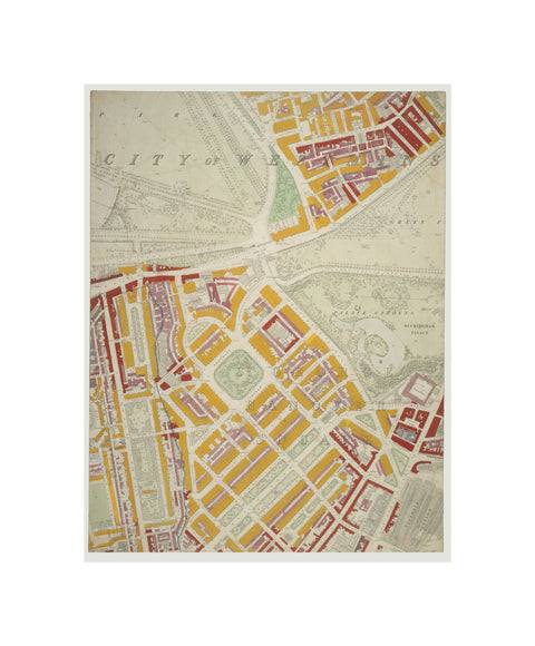 Descriptive map of London Poverty Section 33 1889