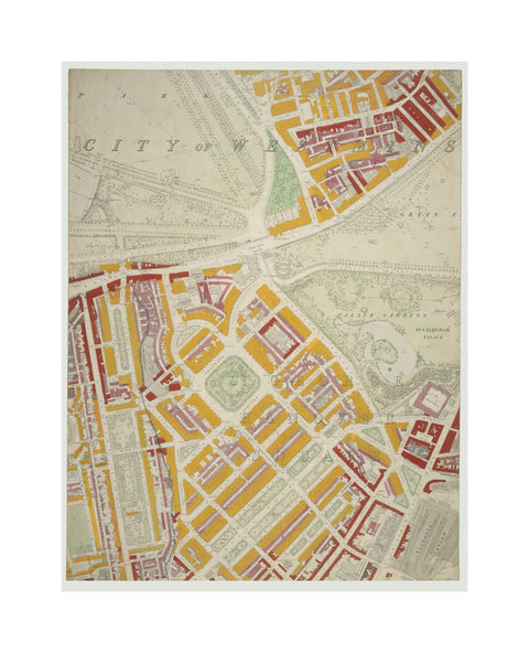 Descriptive map of London Poverty Section 33 1889