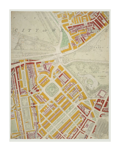 Descriptive map of London Poverty Section 33 1889