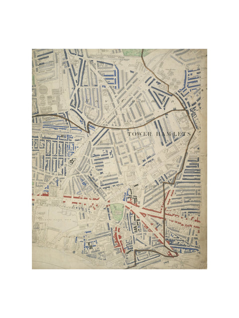 Descriptive map of London Poverty Section 30 1889