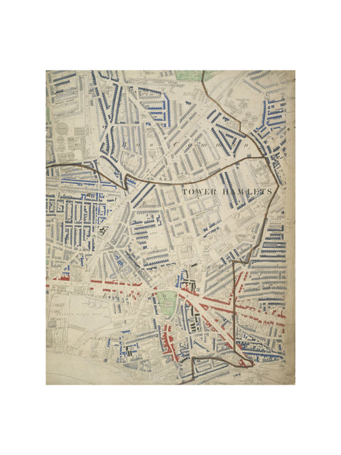 Descriptive map of London Poverty Section 30 1889