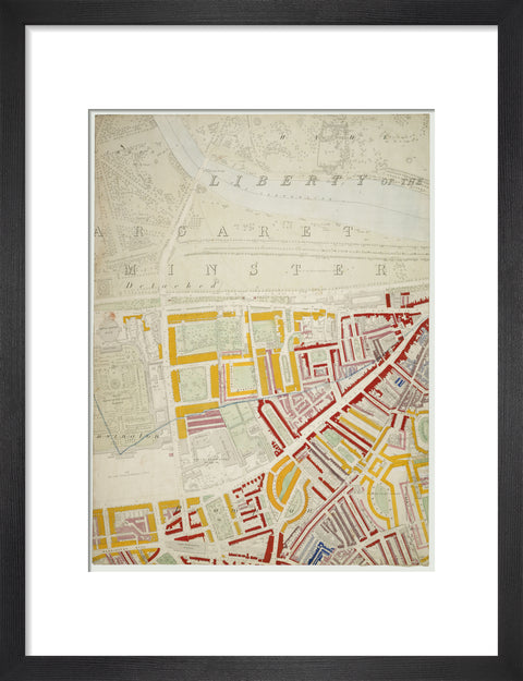 Descriptive map of London Poverty Section 32 1889