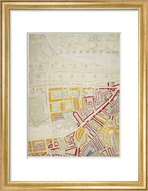 Descriptive map of London Poverty Section 32 1889