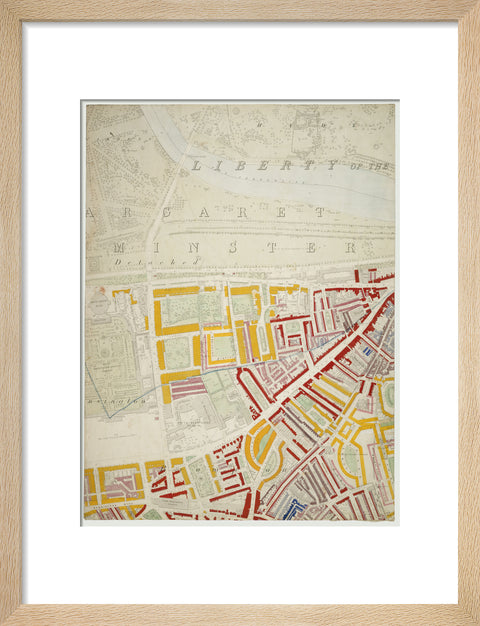 Descriptive map of London Poverty Section 32 1889