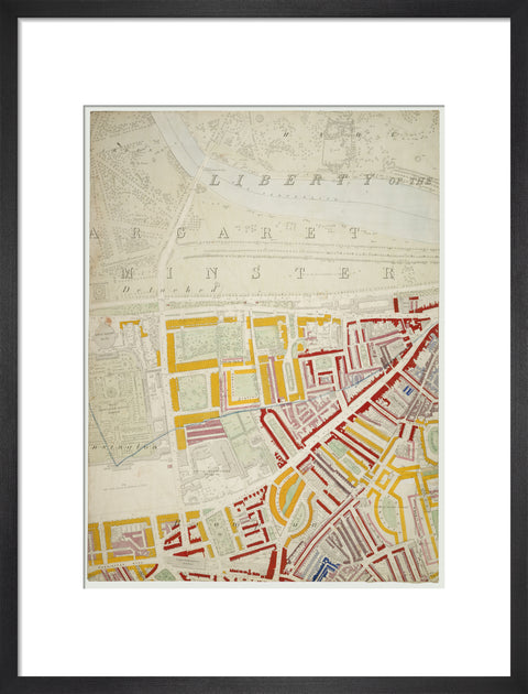 Descriptive map of London Poverty Section 32 1889