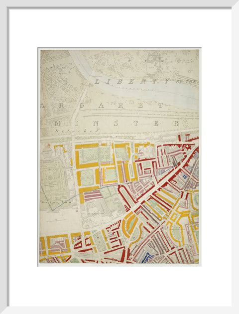 Descriptive map of London Poverty Section 32 1889