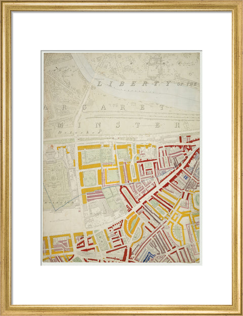 Descriptive map of London Poverty Section 32 1889