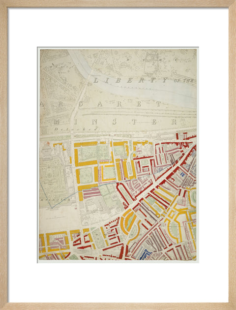 Descriptive map of London Poverty Section 32 1889