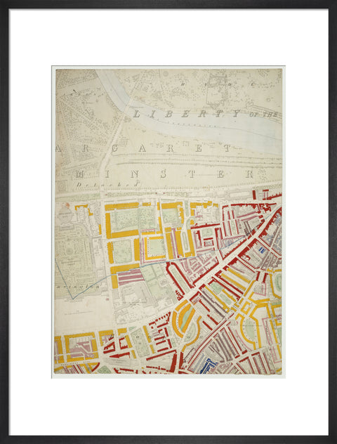 Descriptive map of London Poverty Section 32 1889