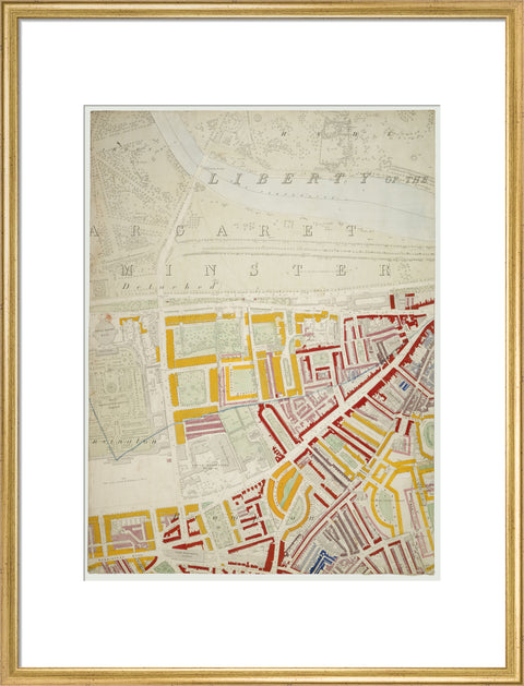Descriptive map of London Poverty Section 32 1889
