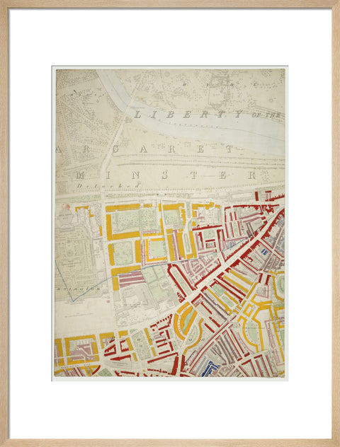 Descriptive map of London Poverty Section 32 1889