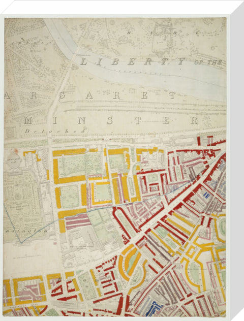 Descriptive map of London Poverty Section 32 1889