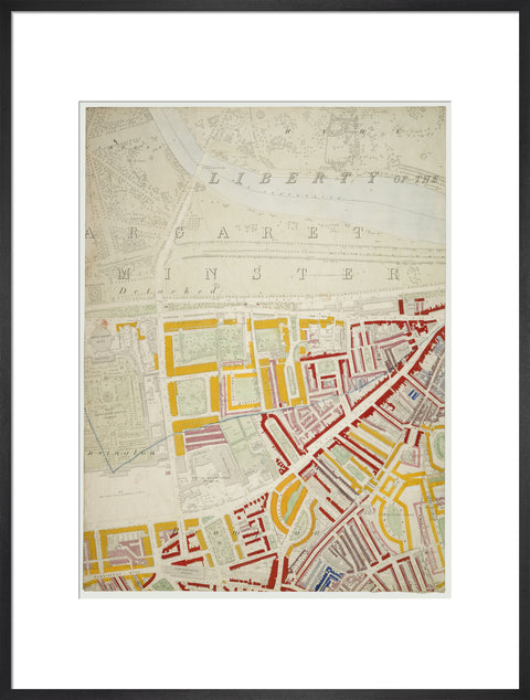 Descriptive map of London Poverty Section 32 1889