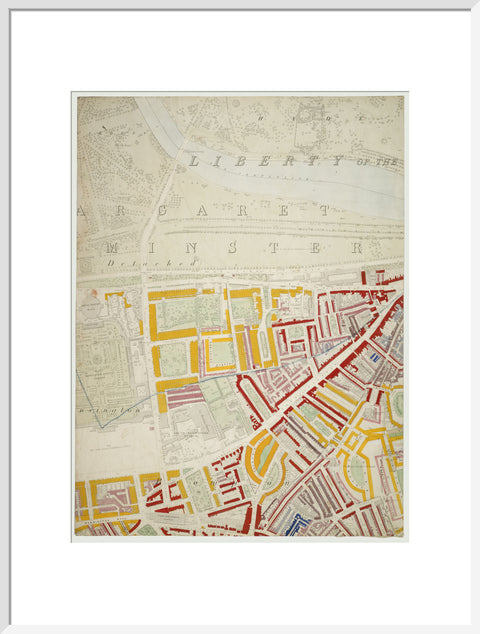 Descriptive map of London Poverty Section 32 1889
