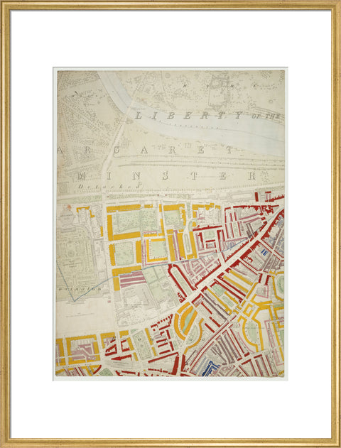 Descriptive map of London Poverty Section 32 1889