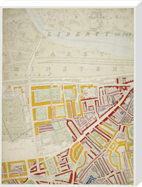 Descriptive map of London Poverty Section 32 1889