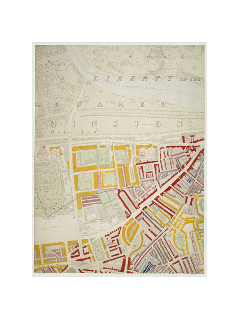 Descriptive map of London Poverty Section 32 1889