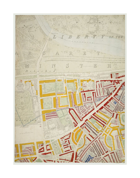 Descriptive map of London Poverty Section 32 1889