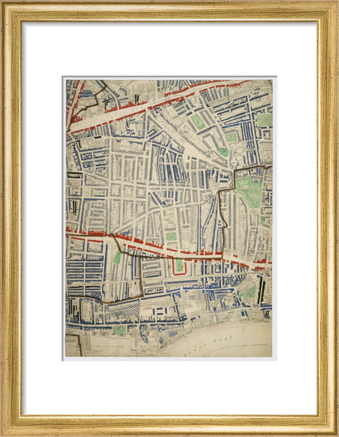 Descriptive map of London Poverty Section 29 1889