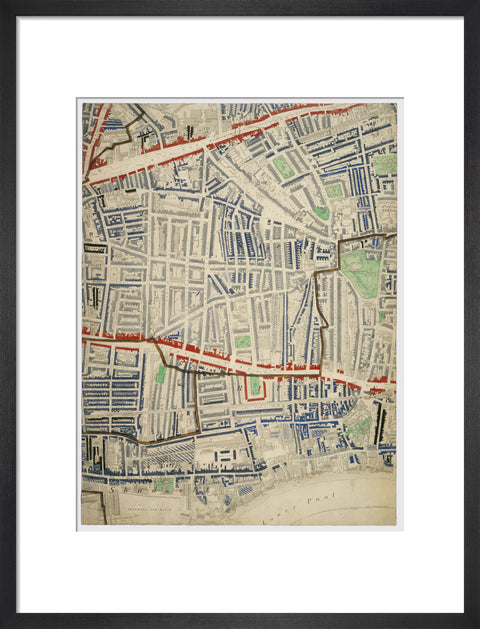 Descriptive map of London Poverty Section 29 1889