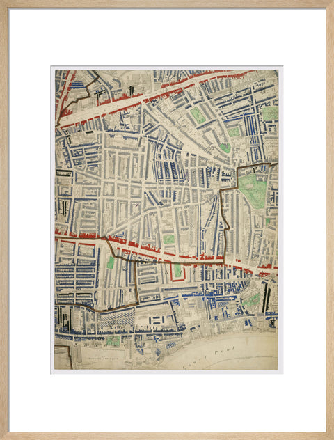 Descriptive map of London Poverty Section 29 1889