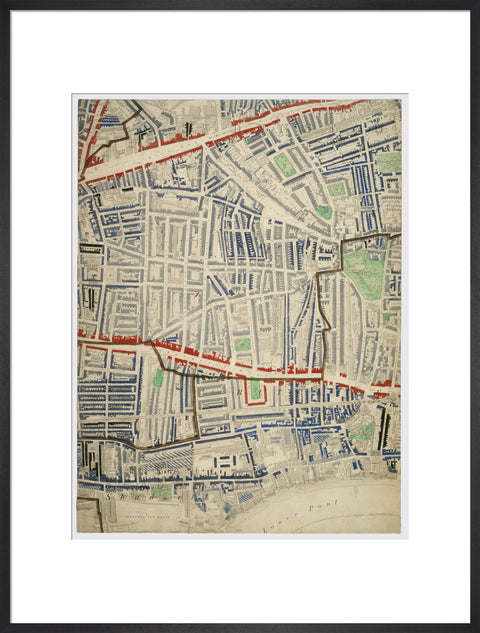 Descriptive map of London Poverty Section 29 1889