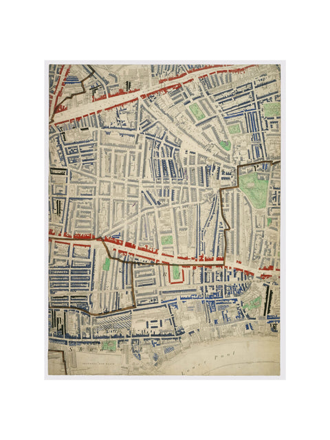 Descriptive map of London Poverty Section 29 1889