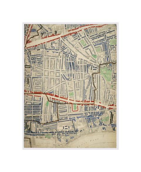 Descriptive map of London Poverty Section 29 1889