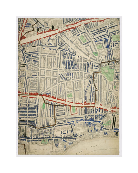 Descriptive map of London Poverty Section 29 1889