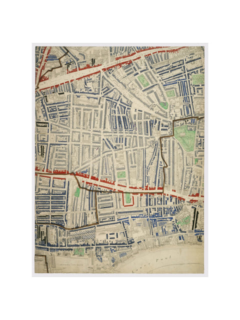 Descriptive map of London Poverty Section 29 1889
