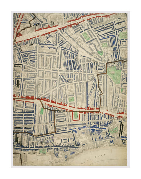 Descriptive map of London Poverty Section 29 1889