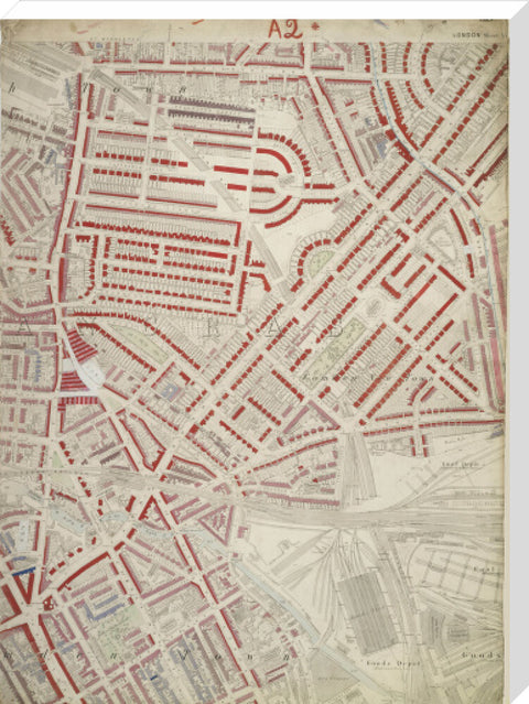 Descriptive map of London Poverty Section 4 1889