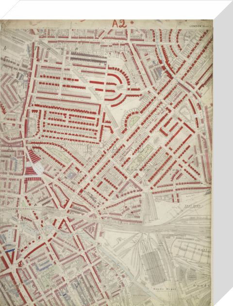 Descriptive map of London Poverty Section 4 1889