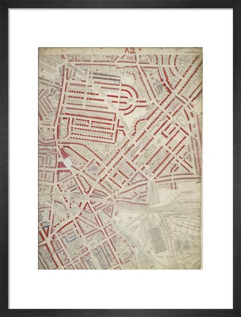 Descriptive map of London Poverty Section 4 1889