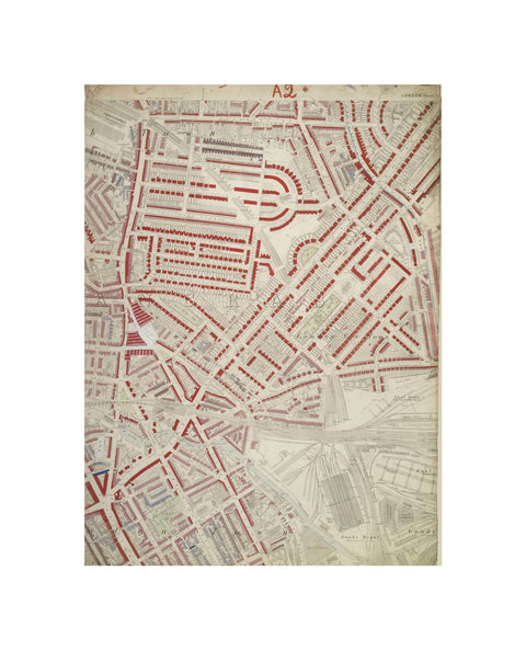 Descriptive map of London Poverty Section 4 1889