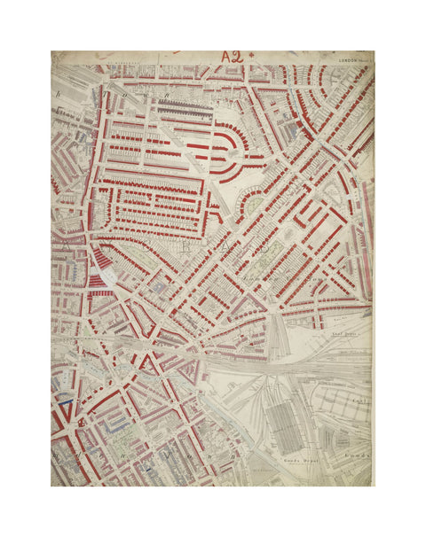 Descriptive map of London Poverty Section 4 1889