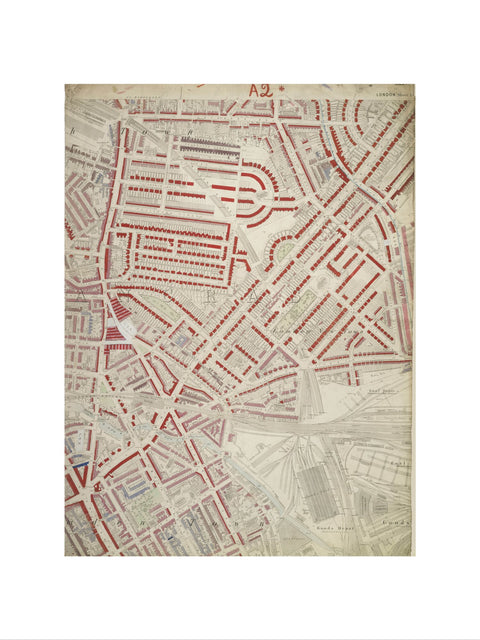 Descriptive map of London Poverty Section 4 1889