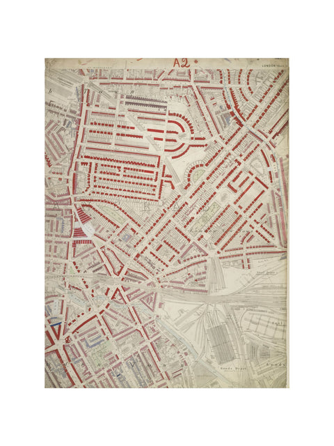 Descriptive map of London Poverty Section 4 1889