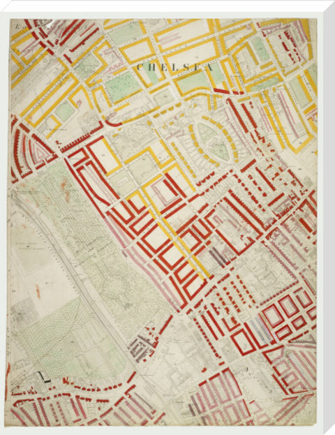 Descriptive map of London Poverty Section 41 1889