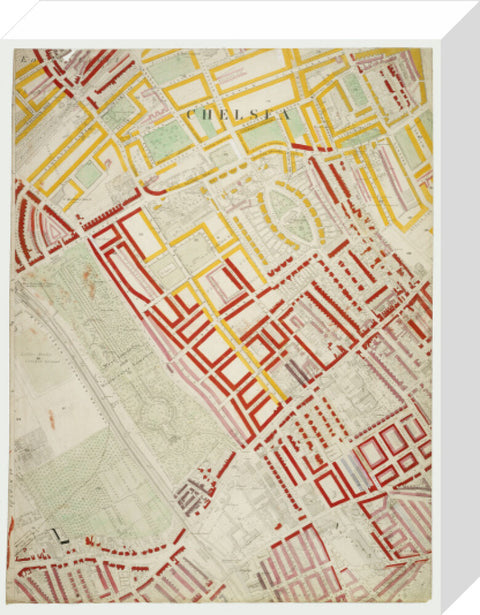 Descriptive map of London Poverty Section 41 1889