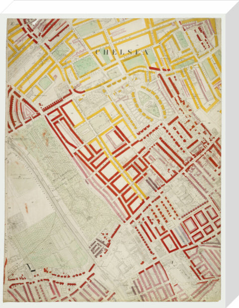 Descriptive map of London Poverty Section 41 1889