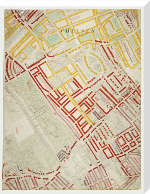 Descriptive map of London Poverty Section 41 1889