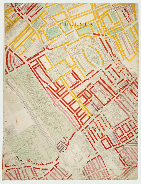 Descriptive map of London Poverty Section 41 1889