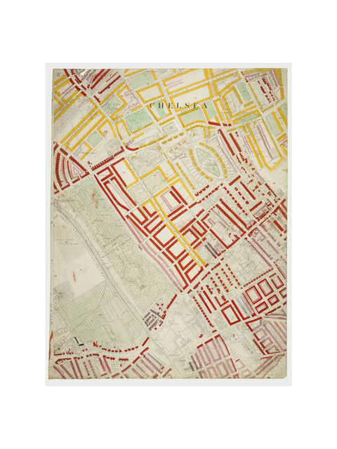 Descriptive map of London Poverty Section 41 1889