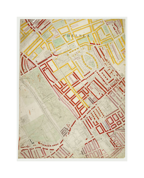 Descriptive map of London Poverty Section 41 1889