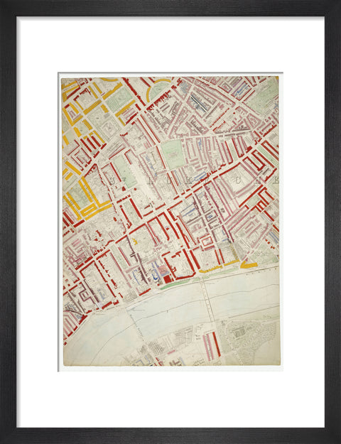 Descriptive map of London Poverty Section 42 1889