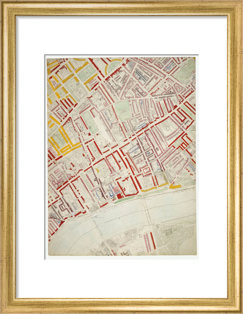 Descriptive map of London Poverty Section 42 1889