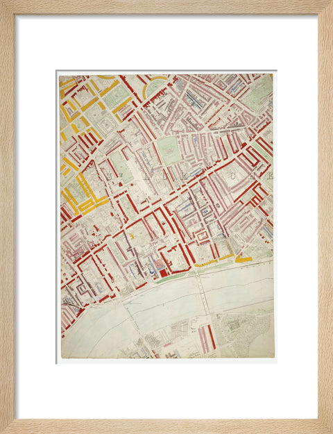 Descriptive map of London Poverty Section 42 1889